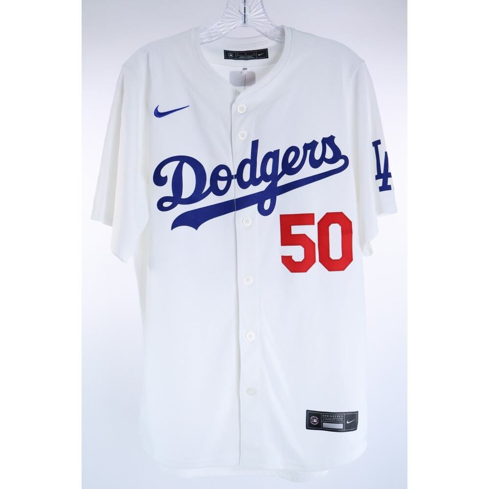 Los Angeles Dodgers / Mookie Betts #50 / Nike Jersey / Men's M/ NWT $175 READ 8